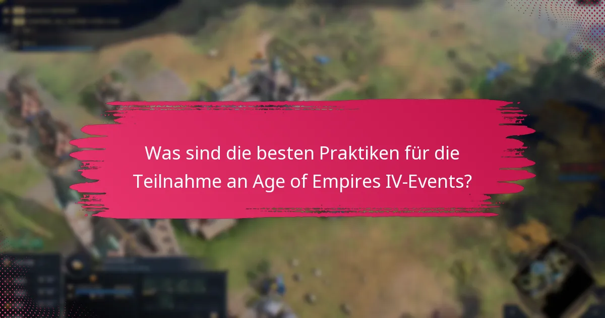 Wie lange dauern die Events in Age of Empires IV?