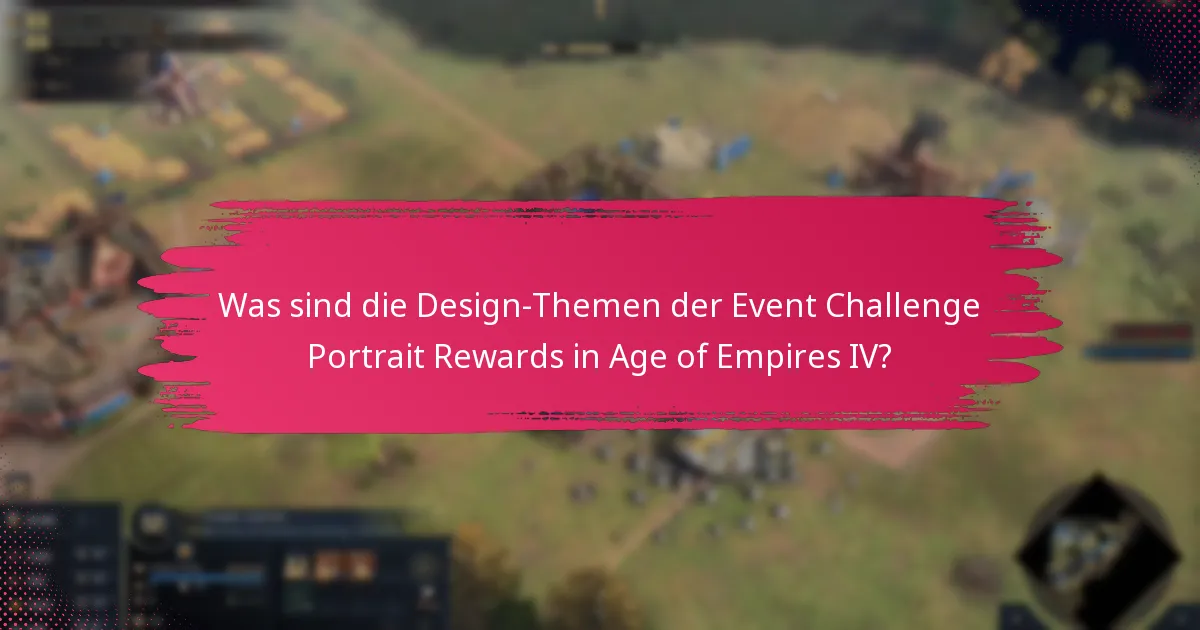 Was sind die Freischaltbedingungen für Event Challenge Portrait Rewards?