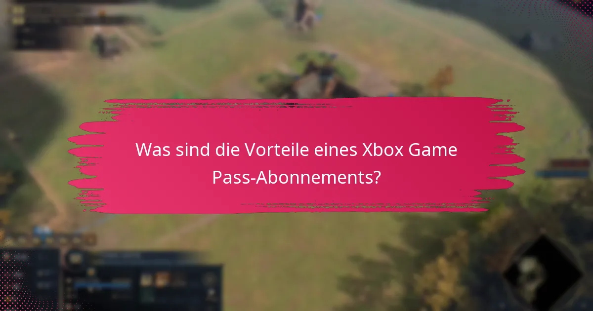 Wie kann ich Testangebote für Xbox Game Pass nutzen?
