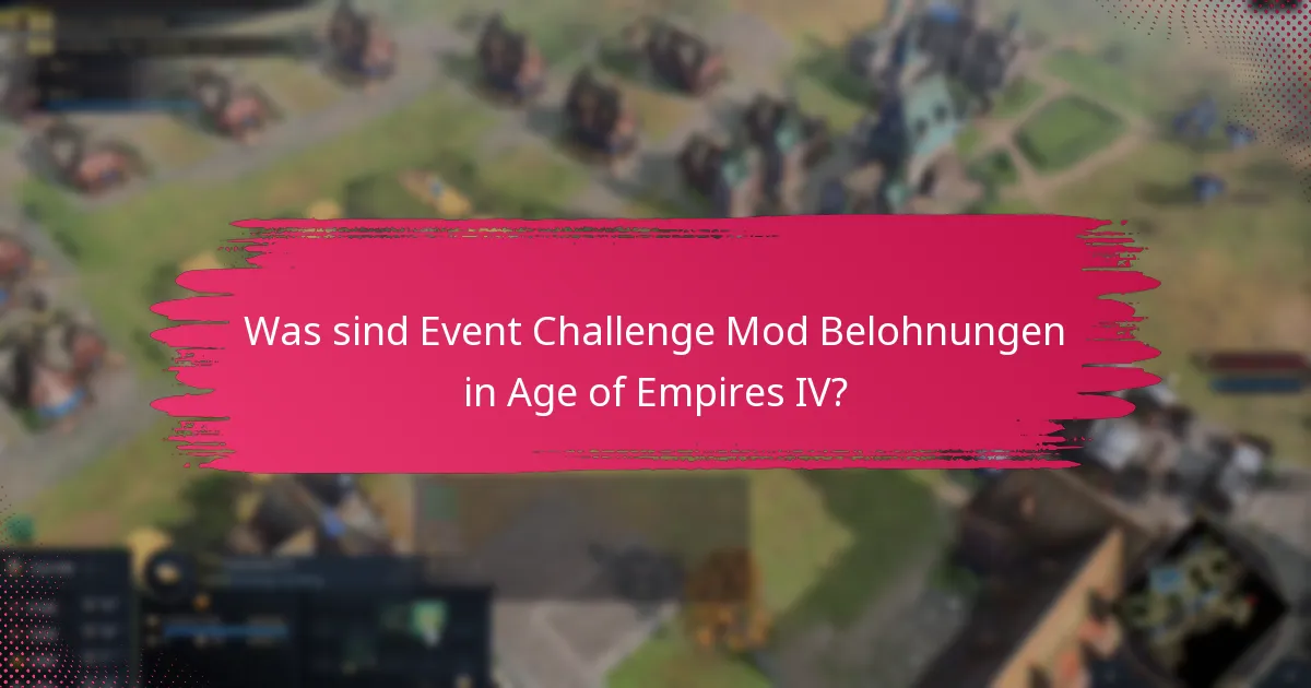 Wie nehme ich an Event Challenges teil?